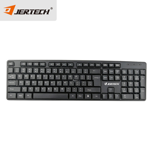 JERTECH K328阿拉伯语商务办公室klavye布局原始设备制造商品牌全尺寸Teclado黑色USB定制有线电脑键盘 - Product Image 2
