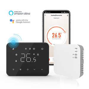 Wi-Fi программируемый термостат для современной системы водяного отопления удобное приложение для настройки температуры для квартирных котлов - Product Image 3