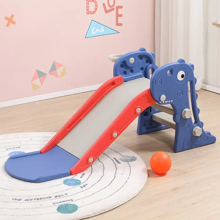 2022 Nieuwe 1MOQ Groothandel Peuter Indoor Baby Plastic Sliding Speelgoed Kids Slides Voor Kinderen Speeltuin En Swing Play Set