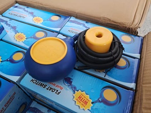 Llaspa Flo-1 Mercury Mini elektrischer Schwimmer-Level-Schalter für Wasserpumpen-Druckschalter Rundschwimmer-Schalter für Tauchpumpen