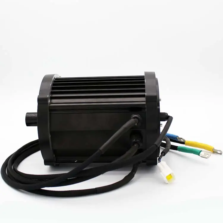 Electric motorcycle brushless DC middle motor 60V72V5000W permanent magnet inner rotor motor