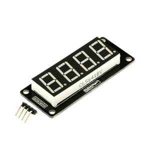 TM1637 0.56 zoll 4-Digit 7 Segments Digital Tube Clock Module Double Dots Blue Yellow White Green Red LED Display - Product Image 5