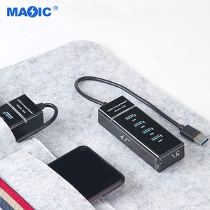 ซอฟต์แวร์ฮาร์ดแวร์คอมพิวเตอร์ Mini 4 In 1 3.0 2.0,ฮับ <span class=keywords><strong>USB</strong></span> To <span class=keywords><strong>USB</strong></span> 4พอร์ตตัวแยกสัญญาณ Sdapter <span class=keywords><strong>Usb</strong></span> Hub 4พอร์ตสำหรับพีซีแล็ปท็อป - Product Image 2