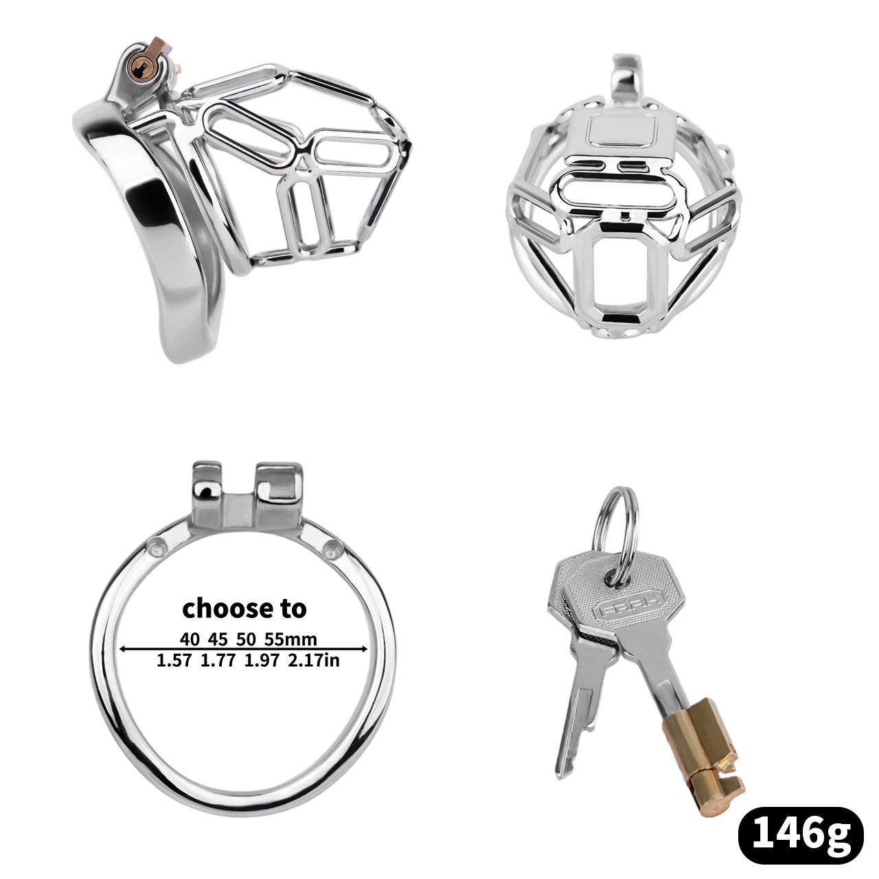 M+Anillo curvo-Plata