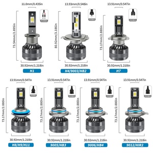 SENROBOR10高品質車用LEDヘッドライト電球外付けドライブH1H4 H7 H11 9005 90069012Canbus自動LEDヘッドライト - Product Image 6