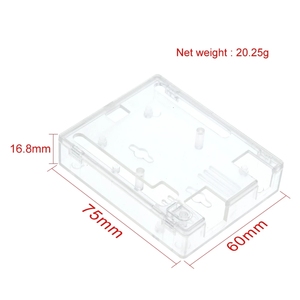 U n o R3-Gehäusegehäuse Transparente Acryl box Klare Abdeckung Kompatibel mit Arduino U N O R3-Gehäuse - Product Image 2
