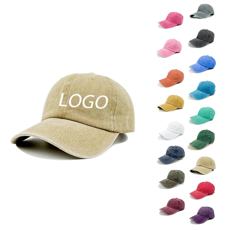 Adjustable Dad Hat For Man And Woman Snapback Caps Embroidery Logo 6 Panels Baseball Cap