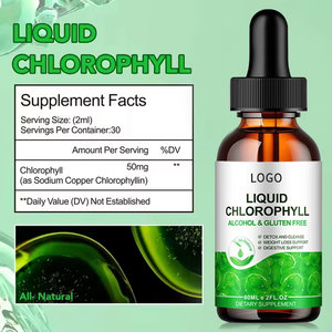 OEM/ODM Hot-selling Chlorophyll Drops Supplément à base de plantes est riche en extraits de chlorophylle et en vitamines Suppléments - Product Image 4