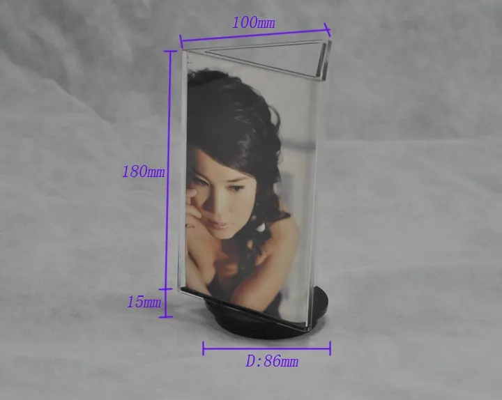 Sunyu Custom di alta qualità acrilico cornice per foto vendita calda espositore per la stampa di foto Stand