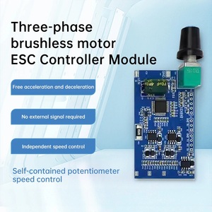 DC12-30V 10A elektrisches Einstell modul Motorantrieb steuer platine Dreiphasiges bürstenloses Motor treiber modul mit Halle STC32G - Product Image 6