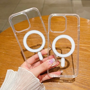 เคสโทรศัพท์แม่เหล็กใสกันกระแทกสำหรับ iPhone 16 15 14 13 12 Pro Max PLUS MINI 11 - Product Image 3