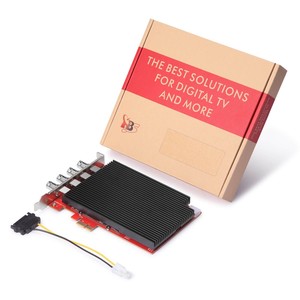 TBS6324 1080p @ 60fps 3G-SDI-Encoder-Modulator mit 4 Eingängen PCIe-Karte H.264 H.265 Hardware Encoding SDI-Video in IP-Streams konvertieren - Product Image 3