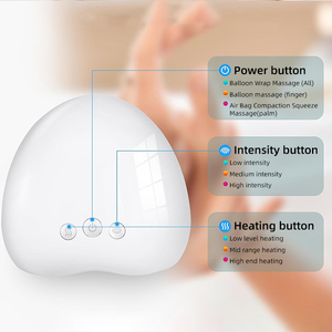 Electric Hand Palm Finger Massager with Air <strong>Pressure</strong> and Heat Compression Vibrating Hand Massager Machine - Product Image 4