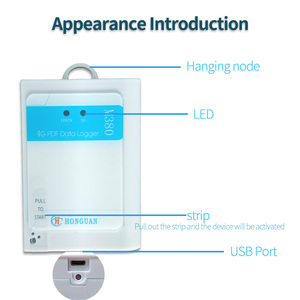 OEM ODM personalizado de un solo uso GSM registrador de temperatura y humedad registrador de datos de plástico para camiones refrigerados - Product Image 6