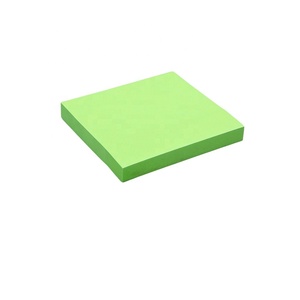 Bloc de notas colorido Juego de notas Material de papel compensado promocional Bloc de notas de mesa Notas adhesivas forradas personalizadas