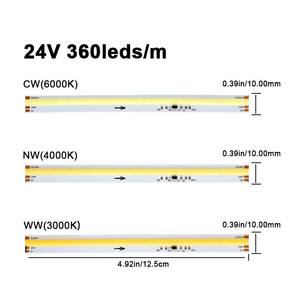 ไฟ LED อัจฉริยะควบคุมการไล่ระดับสีแบบ RGB 12V 24V แถบแอลอีดีดิจิตอลแบบอาร์จีบีกันน้ำ - Product Image 6