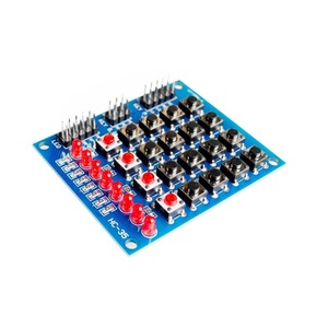 4*4 Matrix Array/Matrix-Tastatur 16-Tasten-Membranschaltertastatur für _ 4 Separate Tastatur 8 Separate LED - Product Image 3