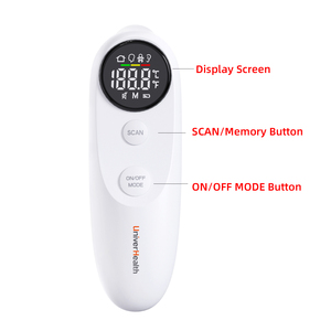 New Released Multifunctional Non Contact Forehead Ear <strong>Thermometer</strong> Digital Infrared Termometro for Human Body Object Animal - Product Image 2