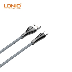 7 renkli LED 2M şarj ve 462 mikro tip C yüksek hızlı veri kablosu ile LDNIO LS senkronizasyon kablosu tel veri kablosu - Product Image 3