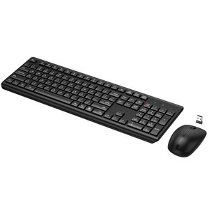 Juego de teclado y ratón inalámbrico compacto y ergonómico, conjunto de teclado y ratón inalámbrico 2,4G - Product Image 2