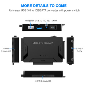 Yazıcı ve kamera kullanımı için 2.5/3.5 HDD SSD dönüştürücü için IDE SATA adaptör kablosu USB3.0 - Product Image 2