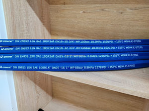 לחץ גבוה יותר, רך 1sn-k הידראולי צינור <span class=keywords><strong>dn12</strong></span> 3000psi גומי צינור הידראולי