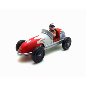 EE1342 Classic Wind up Vehicle Tin <strong>Toy</strong> Handmade Vintage Winder Metal Racer Car Model for Collection Clockwork <strong>Toy</strong> - Product Image 1