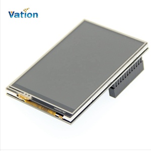 MHS High speed 3.5 inch 320x480 touch Display module with 5V/2A USB power supply compatible with <strong>Raspberry</strong> <strong>Pi</strong> and ARM and PC