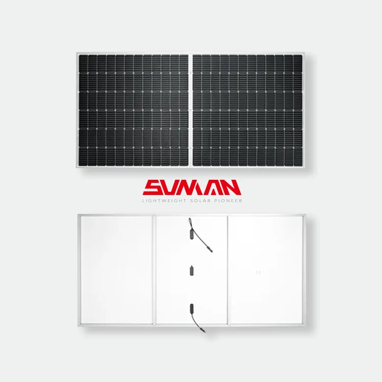Sunman Modul PV Mono 200Watt 250Watt 300Watt 430Watt 500W Panel Surya Fleksibel untuk Kapal