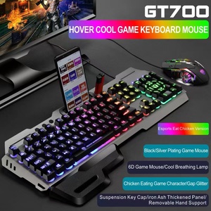 Sizzling-Teclado mecánico y ratón para videojuegos, Combo de Teclado retroiluminado arcoíris para PC, Gamer, ordenador y portátil - Product Image 5