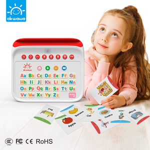 OEM早期学习英语字母发音字母歌曲口语写作语言搭配卡片和书籍 - Product Image 2