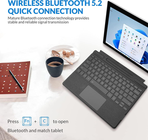 Surface Pro 9无线键盘，带触摸板7彩色背光，适用于Microsoft Surface Pro 8/9/X - Product Image 5