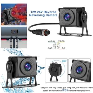 7 Inch HD LCD Reversing <strong>Camera</strong> Set with 120-170 Degree Wide Angle Waterproof Night Vision Rear View <strong>Camera</strong> 12V24V for Truck - Product Image 3