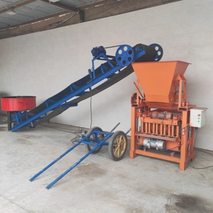 Macchine per la fabbricazione di mattoni per fare mattoni automatico ad incastro terreno cemento macchina blocco in calcestruzzo - Product Image 2