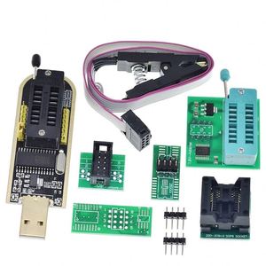 Series EEPROM <strong>Flash</strong> BIOS <strong>USB</strong> <strong>Programmer</strong> Module + SOIC8 SOP8 Test Clip + 1.8V adapter + SOIC8 adapter DIY KIT