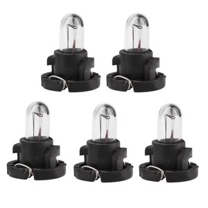 ไฟแดชบอร์ดเครื่องมือรถยนต์12V LED T3หลอดไฟ1.2W ไฟแผงหน้าปัดรถยนต์อัตโนมัติปุ่มประตูอัตโนมัติ - Product Image 5