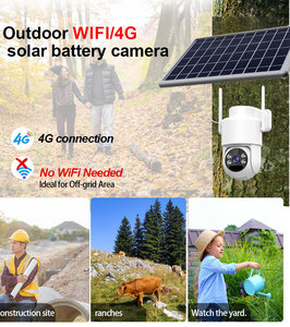 Da esterno 3G/4G LTE WIFI AOV telecamera di sicurezza Wireless 4MP con pannello solare Pan e Tilt Cloud batteria 256G Tf Card - Product Image 5