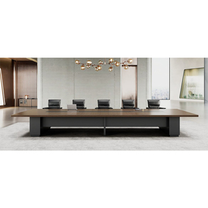 Latest Office <strong>Counter</strong> 10 Person <strong>Rectangular</strong> Conference <strong>Table</strong> Meeting Room <strong>Table</strong> - Product Image 3