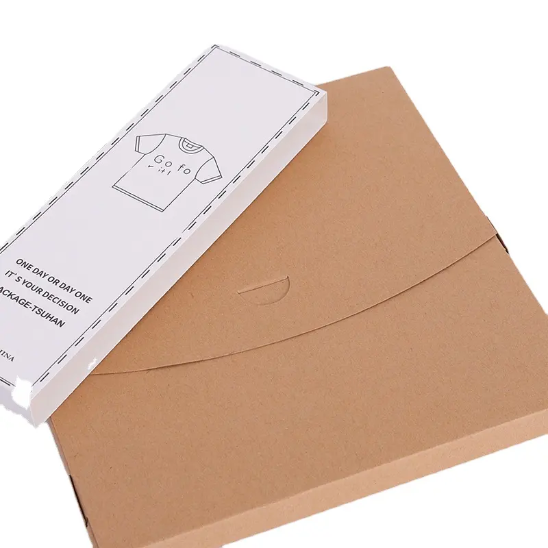 Online-Shop Hot Sale Kunden spezifische Socken Unterwäsche Tasche Verpackung Schuhkarton Papier Papier mit bester Qualität und Service