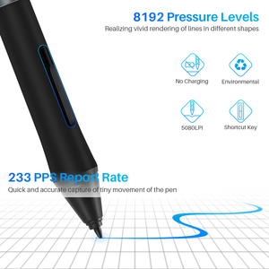 Huion H640P professionale art design disegno disegno grafica tavoletta per disegno tavoletta da disegno con penna digitale