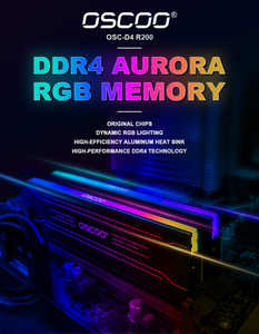 OSCOO DDR3 DDR4 DDR5 RGB Serie Ram de 4GB a 32GB 1333MHz a 6000MHz con chipsets de alta calidad y excelente rendimiento - Product Image 5