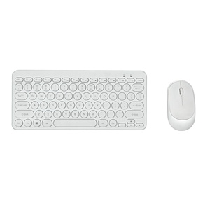 Combo de teclado y ratón inalámbricos de 2,4G, juego de teclado y ratón inalámbricos silenciosos USB para múltiples dispositivos para PC - Product Image 2