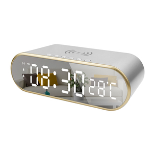 New Digital Clock Wireless <strong>Charger</strong> Smart Three-in-<strong>one</strong> 15W Alarm Clock Wireless Charging Multi-function Calendar Temperature - Product Image 4
