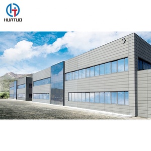 简易模块化工厂仓库建筑预制钢结构系统 - Product Image 2