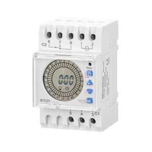 Interruttore Timer digitale ManHua MTC20 con retroilluminazione LCD programmabile Timer Timer di controllo
