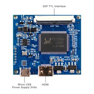 50Pin RGB TTL FPC 8 "Ej080Na-05B หน้าจอ TFT 800X600จอแสดงผล LCD ขนาด8นิ้วจอแสดงผล LCD ขนาดเล็กพร้อมแผงควบคุม LCD HD-Mi - Product Image 3