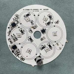 แผงไฟ LED แบบ SMD สำหรับสระว่ายน้ำสปอตไลท์แผงควบคุมภายในแบบ DMX512แผงไฟ RGB AC 24V 9W RGB - Product Image 1