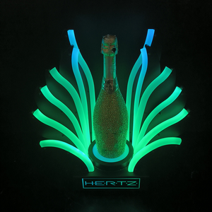 Đế trưng bày rượu LED kim loại cao cấp VIP có logo tùy chỉnh, sạc lại được, dành cho dịch vụ rượu tại câu lạc bộ đêm - Product Image 4