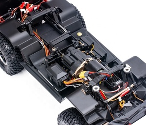 YIKONG YK4102 PRO 1:10 Rubicon 4WD RCクローラーラジオコントロールカーホビーモデル、メタルギアサーボと2.4GHz6CHリモコン付き