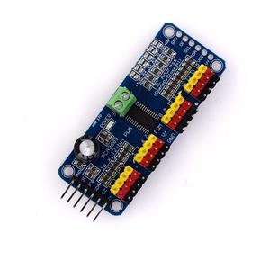 Yeni orijinal PCA9685 16 kanallı PWM/Servo/direksiyon dişlisi sürücü panosu denetleyici Robot IIC arayüzü ICs modülü